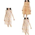 thumbnail image 1 of Ahuyic Little Girl Dresses,Summer Casual Dresses for Kids,Summer Toddler Baby Girls Sleeveless Dress Graphic Print Flying Sleeve Dress, 1 of 5