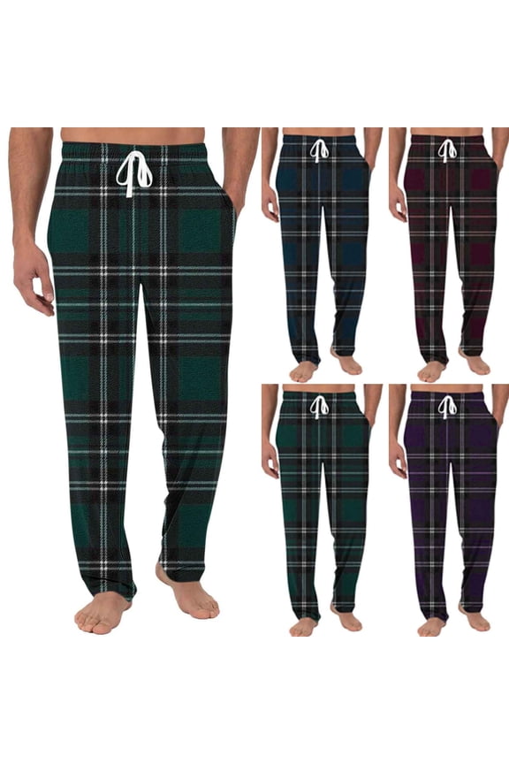 Mens Sweatpants,Sweatpants for Men Pants,Mens Printing Elastic Waist Draw Rope Pocket Full Length Pants