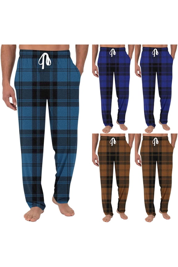 Mens Sweatpants,Sweatpants for Men Pants,Mens Printing Elastic Waist Draw Rope Pocket Full Length Pants