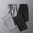 thumbnail image 1 of Ahuyic Mens Sweatpants,Sweatpants for Men Pants,Mens Summer Casual Elastic Waist Drawstring Straight Pocket Breathable Pants, 1 of 4