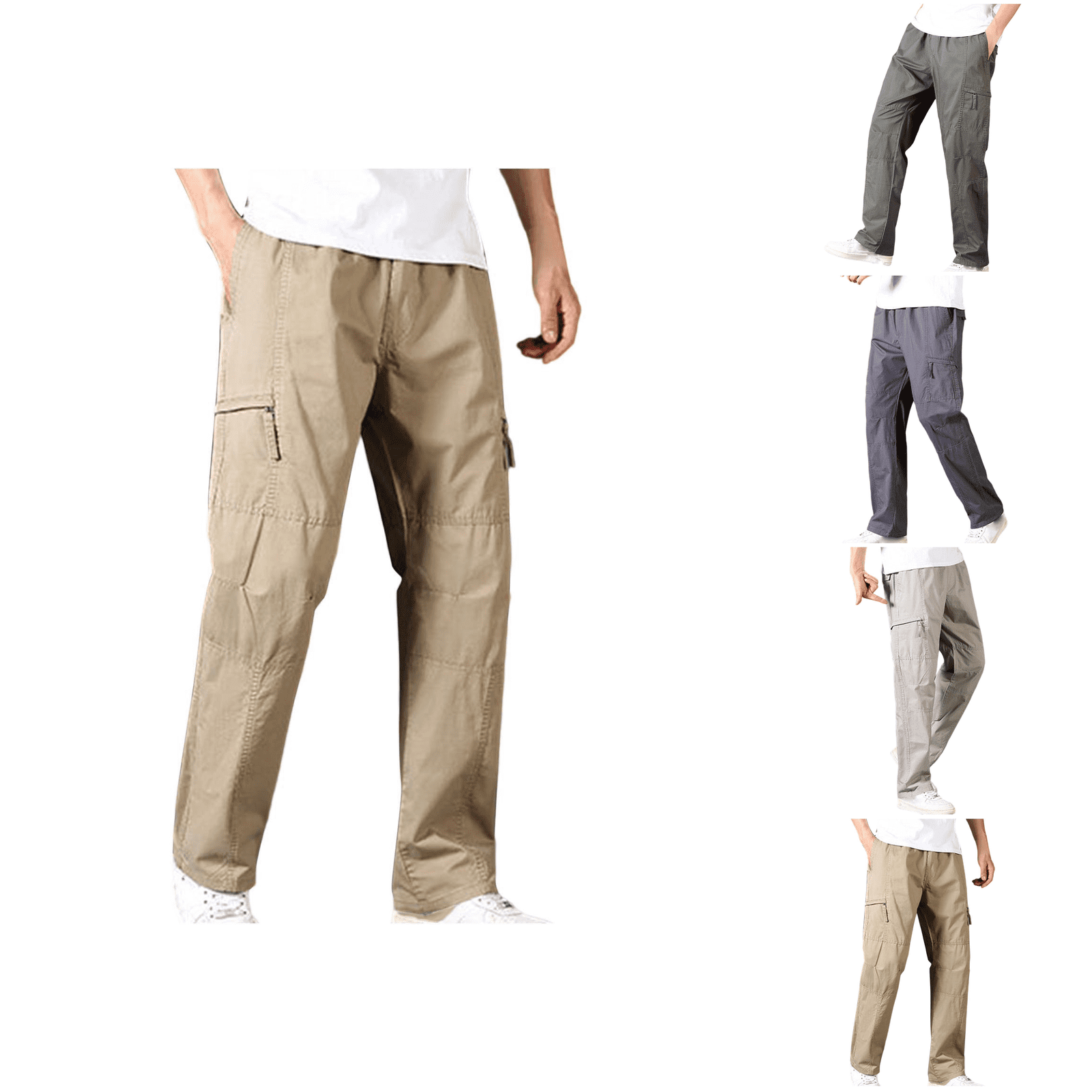 Ahuyic Mens Sweatpants,Sweatpants for Men Pants,Style Work Pants For ...