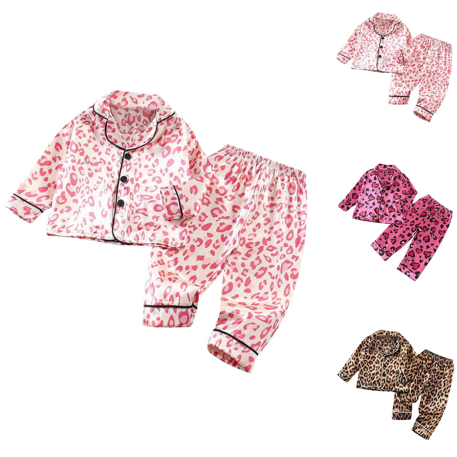 Baby Simple Solid Color Casual Set
