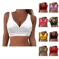 thumbnail image 1 of Ahuyic Womens Bikini,Fashion Womens Sleeveless Solid Swimsuit Push-Up Padded Swimwear Swimsuit Blouse,Pink,S, 1 of 5
