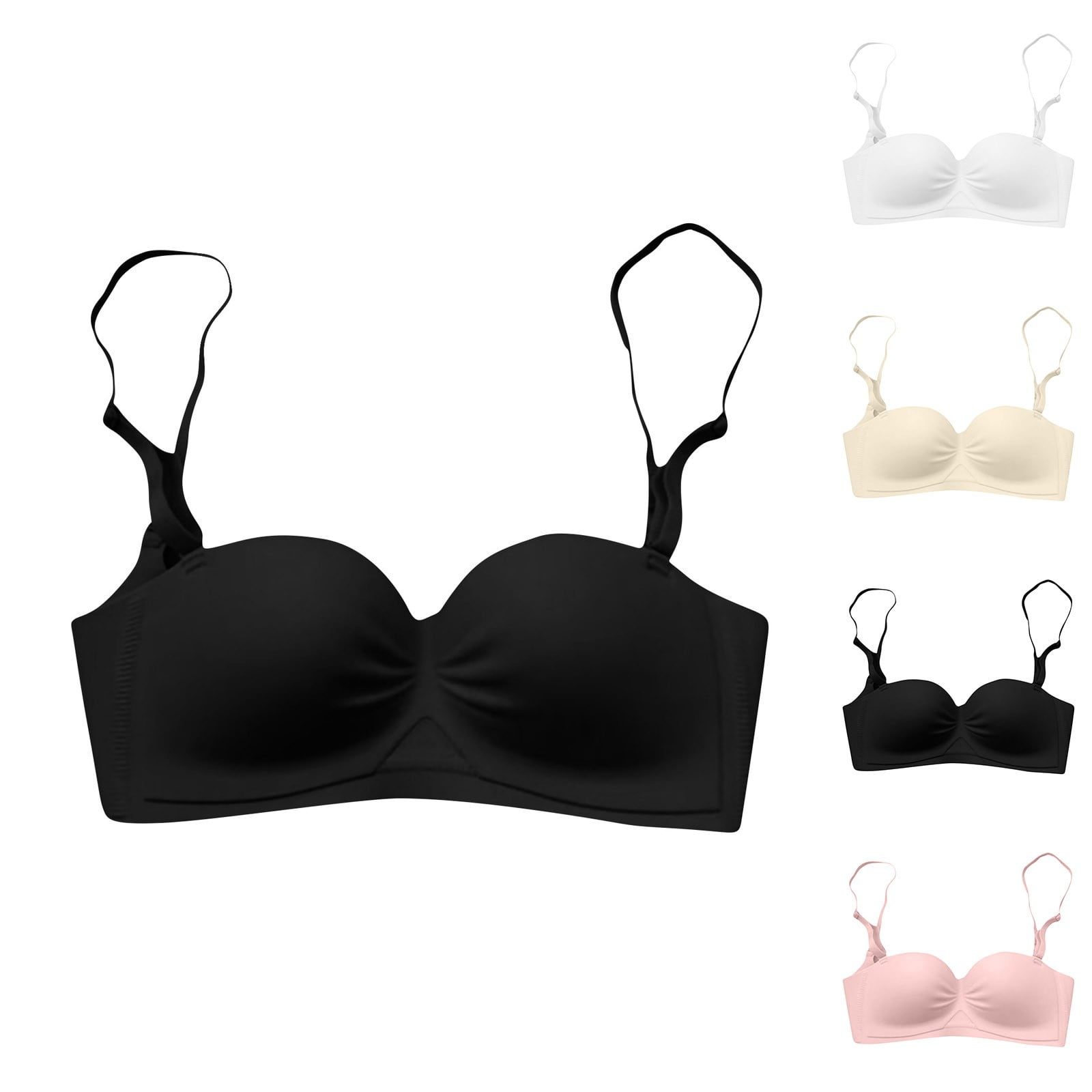 Ahuyic Womens Bra,Summer Plus Size Bra,Middle Aged And Elderly Bras ...