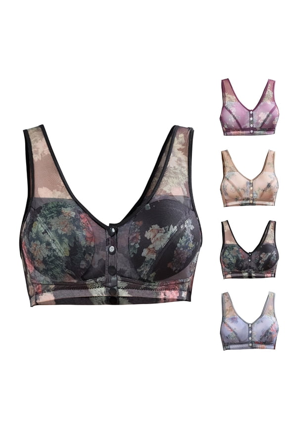 Womens Bra,Summer Plus Size Bra,Womens Strapless Lace Underwear With Thin Side Collection And Daily Bra,Beige,XXXL