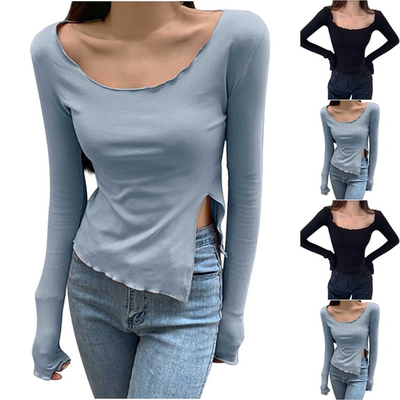 Ahuyic Womens Plus Size Top,Womens Summer Blouse,Womens Summer Fashionable Short Sleeved Hooded Loose Short Sleeved Hooded Blue S