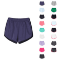 thumbnail image 1 of Ahuyic Womens Shorts,Plus Size Pants for Women,Womens’s Elastic Waist Solid Casual Outing Shorts Pants,Light Blue,S, 1 of 5