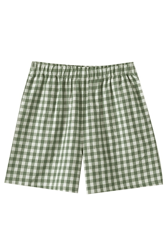 Womens Summer Casual Pants,Womens Shorts,Women's Cotton Shorts Casual Thin Gauze Pajamas Breathable Sweat-absorbent Home Pants Can Be Worn Outside