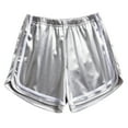 thumbnail image 1 of Ahuyic Womens Summer Casual Pants,Womens Shorts,Women's Fashionable PrintedSolid Color Thin And Loose Fitting Running And Fitness Can Be Worn Externally High Waisted And Wide Leg Casual-line Short, 1 of 4