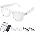 thumbnail image 1 of Ai Interpretation Smart Glasses, Ai Smart Glasses with Real-Time, Translation Bluetooth Translator Glasses,164-Language Translation, Photochromic Lenses, AI Chat & Hands-Free Audio for Cycling, 1 of 8