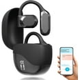 thumbnail image 1 of Ai Translating Ear Buds, 2025 New Upgraded Wireless Bluetooth Translation Earbuds Real Time Language Translator, 144 Languages Play Music Bluetooth Over-Ear for Business Learning Travel (Black), 1 of 8