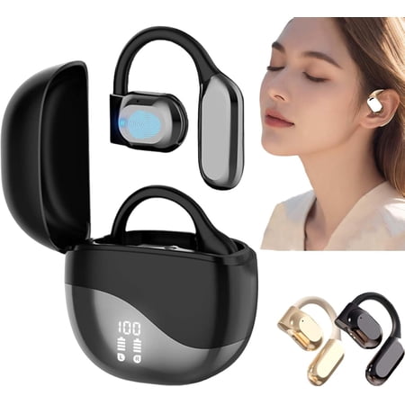 Ai Translation Ear Buds,Ai Translation Earbuds Real Time for iPhone and Android,Ai Language Translator Earbuds,Wireless Bluetooth Translation Earbuds,144 Languages Translator Pods (Black)