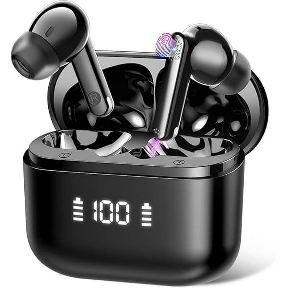 Ai Translation Earbuds Real Time, 3-in-1 Buletooth 5.3 Translator Earbuds with 134 Languages/4 Translation Modes, 48H Headphones Translator with Permanently Valid APP for Travel/Business/Leaning