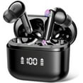 thumbnail image 1 of Ai Translation Earbuds Real Time, 3-in-1 Buletooth 5.3 Translator Earbuds with 5 Translation Modes/164 Languages/No Subscription Required, 48H Headphones Translator for Travel/Business/Leaning, 1 of 7