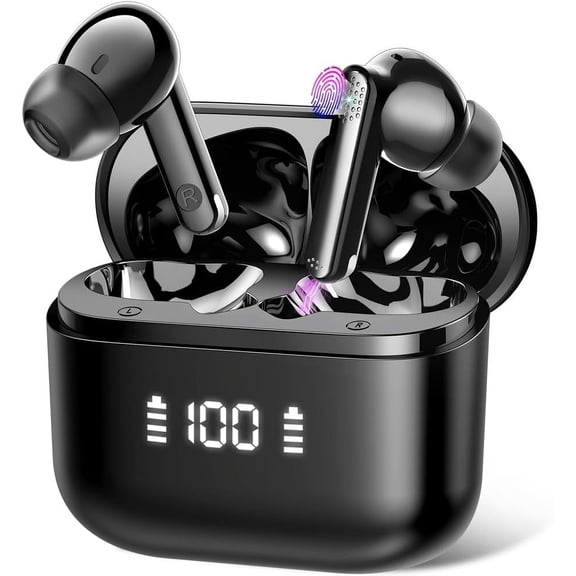 Ai Translation Earbuds Real Time with Audio and Video Calls, 3-in-1 Buletooth 5.4 Translator Earbuds with 6 Translation Modes/164 Languages/No Subscription Required, 48H Headphones Translator