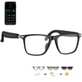 thumbnail image 1 of KWENRUN Ai Translation Smart Glasses with ChatGPT 164+ Language Translation Translator Glasses Physical Color-Change Lenses for Women Men, 1 of 6