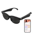thumbnail image 1 of Ai Translator Glasses,Translator Smart Glasses, AI Translator Powered by GPT,Music Bluetooth Sunglasses, Supports 150+ Languages for Traveling, 1 of 9