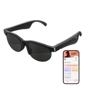 Ai Translator Glasses,Translator Smart Glasses, AI Translator Powered by GPT,Music Bluetooth Sunglasses, Supports 150+ Languages for Traveling