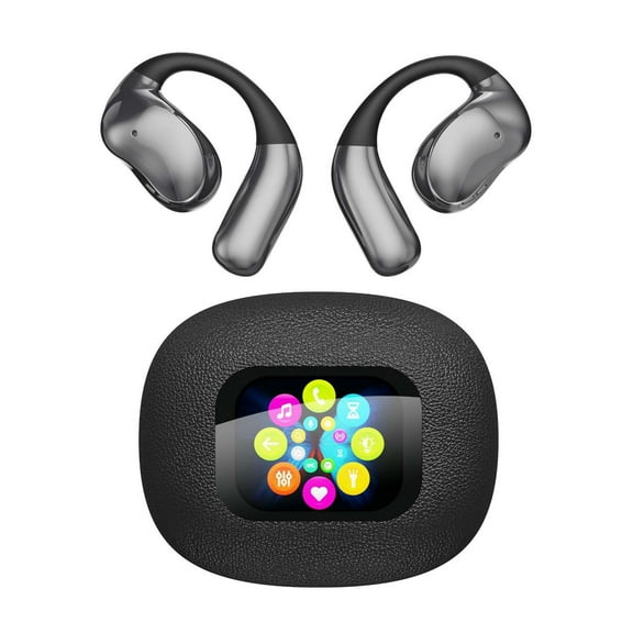 A Ai Translator Wireless Bluetooth Earbuds With Charging Case Real-Time Two-Way Translation For Travel And Business 80Mah Earbud Battery 11 Hours Working Time 0.31 Pounds