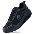 thumbnail image 1 of AiEles Men's Arch Support Walking Shoes | Plantar Fasciitis & Flat Feet Relief | Shock Absorbing Work Sneakers for Daily Comfor, 1 of 7