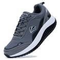 thumbnail image 1 of AiEles Men's Arch Support Walking Shoes | Plantar Fasciitis & Flat Feet Relief | Shock Absorbing Work Sneakers for Daily Comfor, 1 of 7