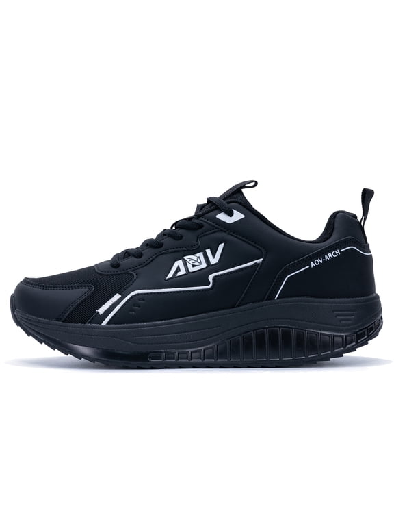 Men's Arch Support Walking Shoes - Orthotic, Plantar Fasciitis Relief Athletic Shoes Size 7-13