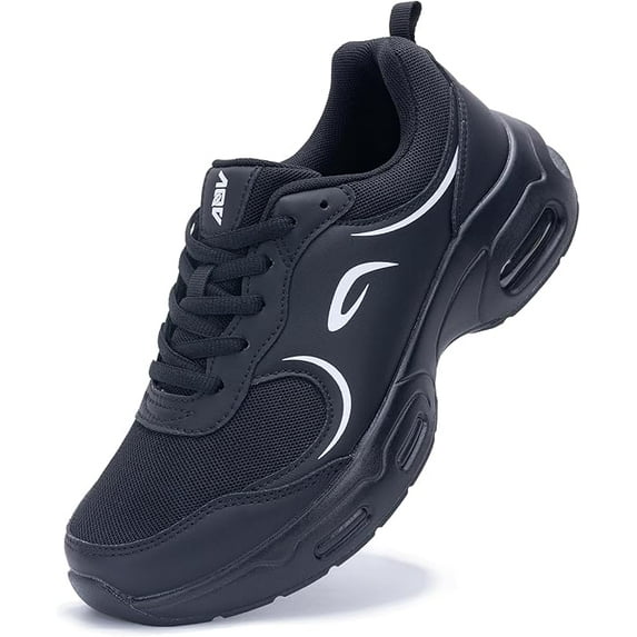 AiEles Womens Walking Shoes with Arch Support | Orthotic Sneakers for Plantar Fasciitis Foot Heel Pain Relief | Tennis Running Shoes US 6.5-11