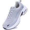 thumbnail image 1 of AiEles Womens Walking Shoes with Arch Support | Orthotic Sneakers for Plantar Fasciitis Foot Heel Pain Relief | Tennis Running Shoes US 6.5-11, 1 of 6