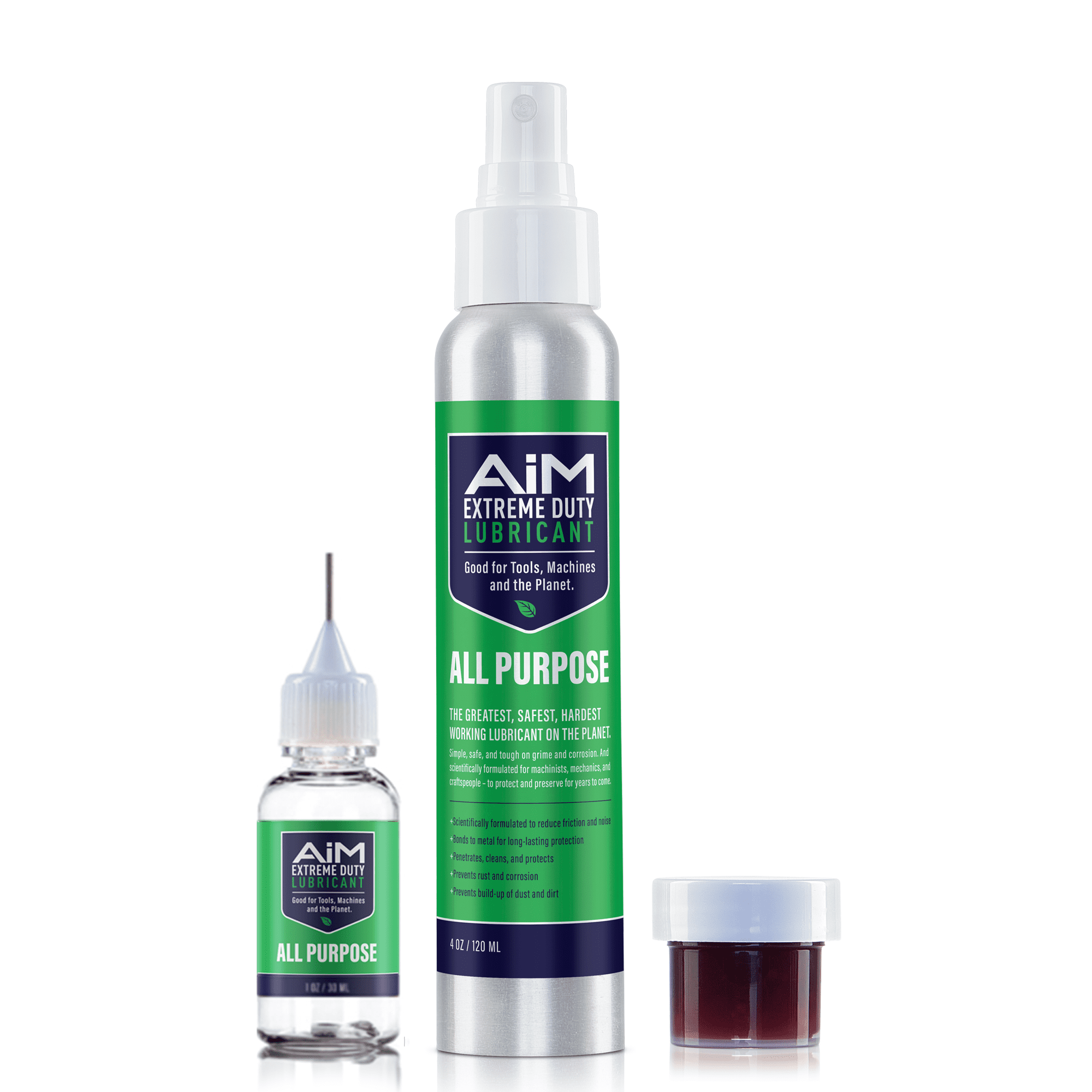 AiM Extreme Duty Lubricant Exercise Equipment Medium Kit 4oz