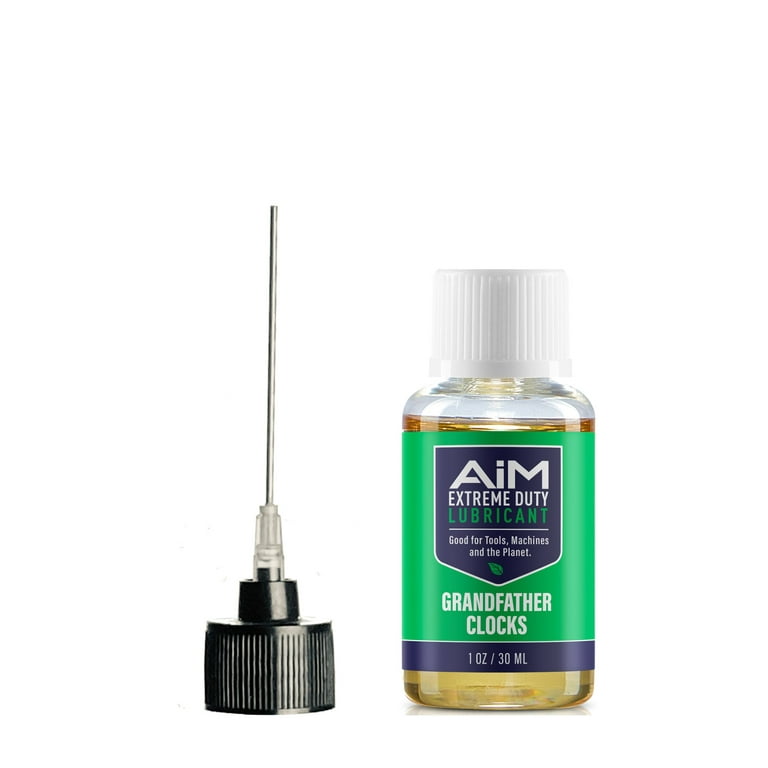 AiM Extreme Duty Lubricant, Grandfather Clock Oil, 1oz precision, The  Ultimate Grandfather Clock and Cuckoo Clock Lubricant, Non-Toxic &  Odorless