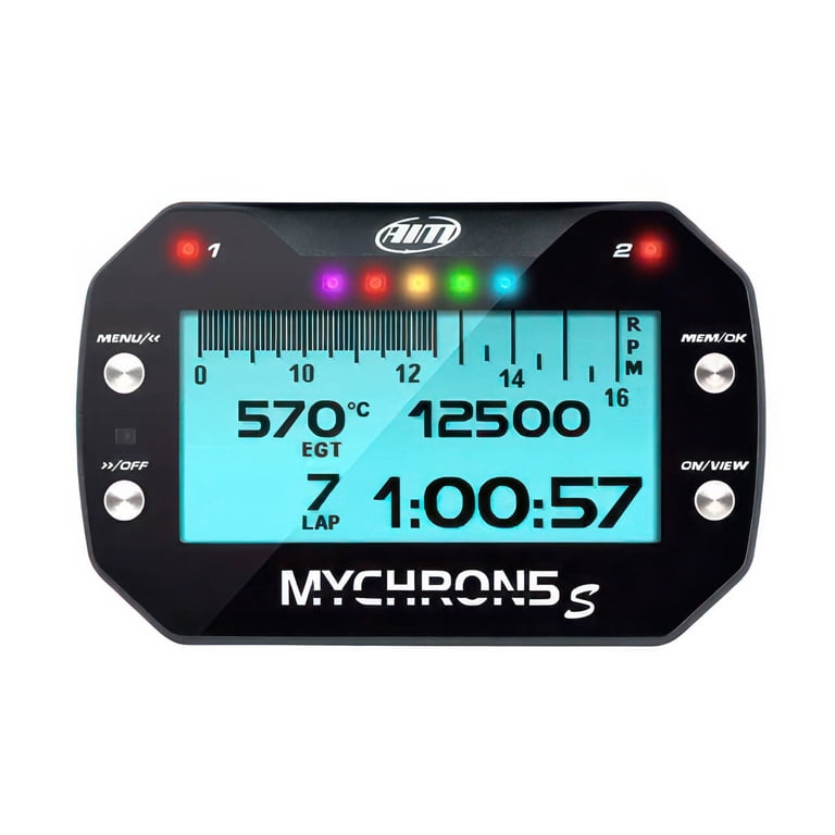 MYCHRON5 データロガー AiM MyChron 5 GPS WiFi Water Temp 4Gb Data Acquisition System
