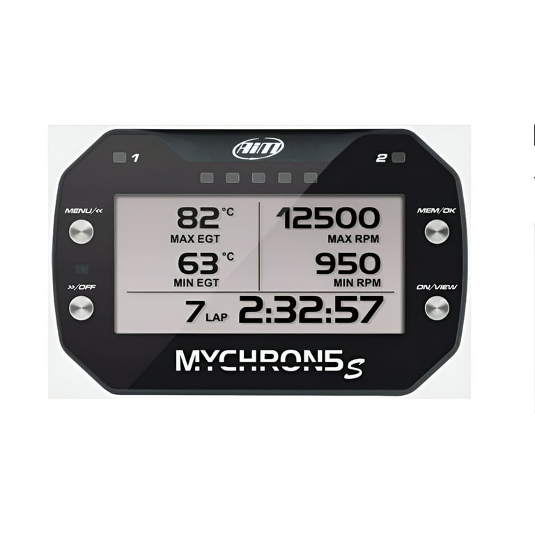 AiM MyChron5S GPS GoKart CHT Sensor & WiFi 4Gb Lap Time Data AiM MyChron5S GPS GoKart CHT Sensor & WiFi 4Gb Lap Time Data