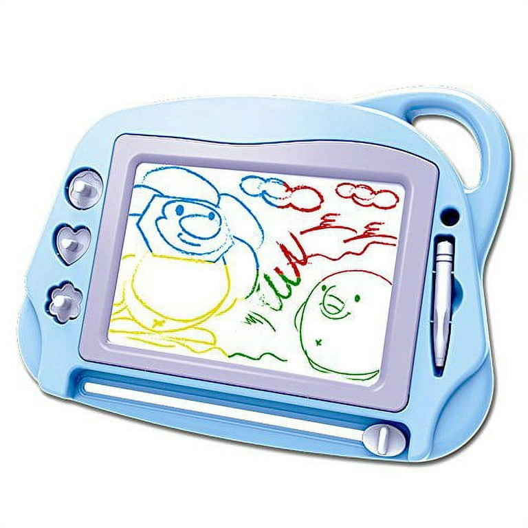 Mini Magnetic Drawing Board Portable Erasable Colorful Writing Pad Toy For  Kid Toddlers Babies With One