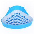 thumbnail image 1 of AiYqZypa Clearance Triangle Potty Trainer Corner Bunny Toilet Pig Litter Bedding Plastic Box Pet Pan For Rabbit Hamster Ferret Small Animal, 1 of 8
