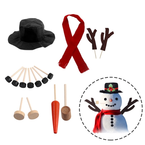 AiYqZypa Toys Clearance Christmas Snowman Decorating Making Kit Outdoor Fun Christmas Winter Holiday Party Snowman DIY Making Kit Decoration Gift