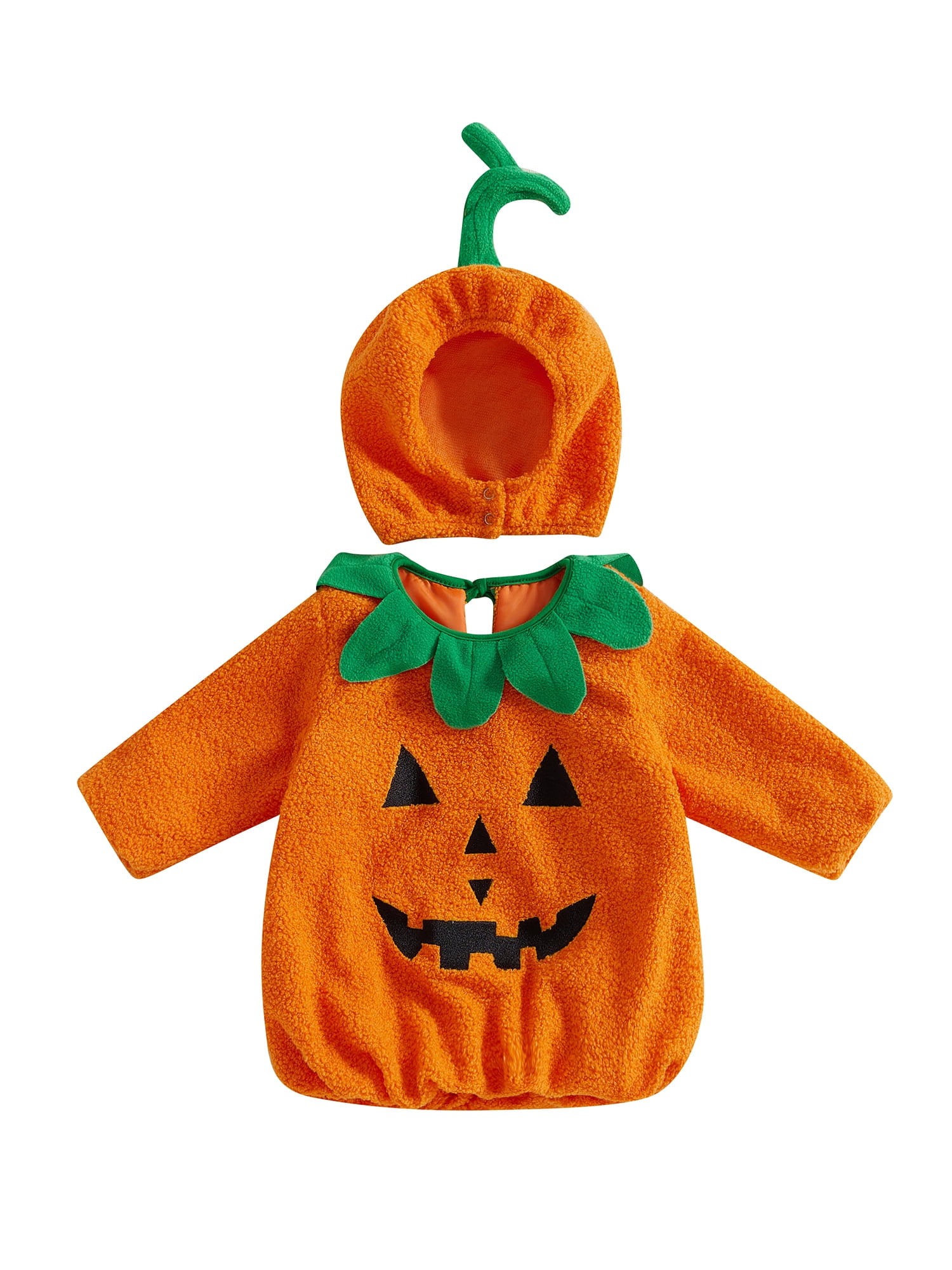 Aialyic Kid Halloween Pumpkin Costume Long Sleeve Round Neck Tops with