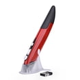 thumbnail image 1 of Aibecy 2.4GHz Wireless Optical Pen Mouse Adjustable 500/1000DPI Optical Presenter Flip Pen for PC Android Red, 1 of 7