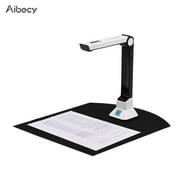 Aibecy BK50 Portable 10 -pixel High Definition Scanner Capture Size A4 Document Camera for Card Passport File Documents Recognition Support 7 Languages German/ Russian/ French/ Japanese/ Spanish/