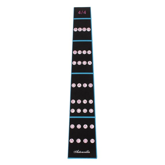 Aibecy Beginners Practice Violin Fretboard Marker 4/4 Fiddle Finger Guide Fingerboard Sticker Label Intonation Chart