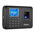 thumbnail image 1 of Aibecy Biometric Fingerprint Password Attendance Machine Multi-language with 2.4 inch LCD Screen Employee Management Time Clock Checking-in Recorder Support U Disk to Download Data, 1 of 7