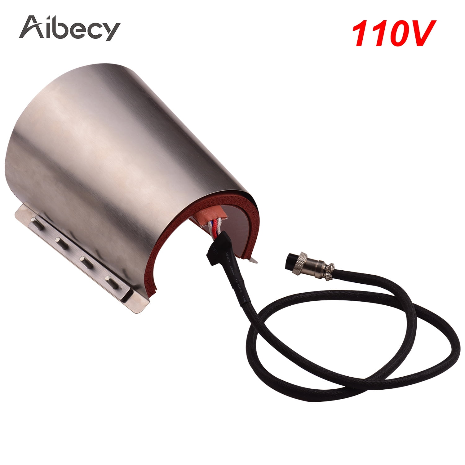 Aibecy Conical Mug Cup Press Heating Transfer Attachment Silica Gel 17oz 110V for Heat Press Machine Transfer Sublimation