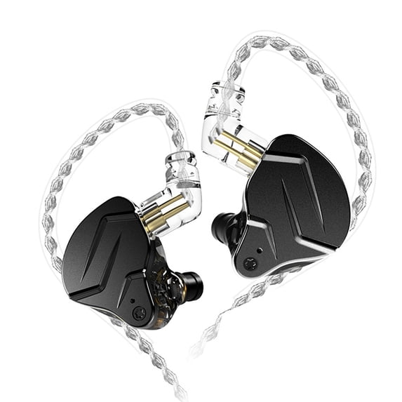 Aibecy DIY Earphones ZSN X Wired In-ear Headphones with 1BA+1DD Driver for HIFI DJ Monitor Running Sport