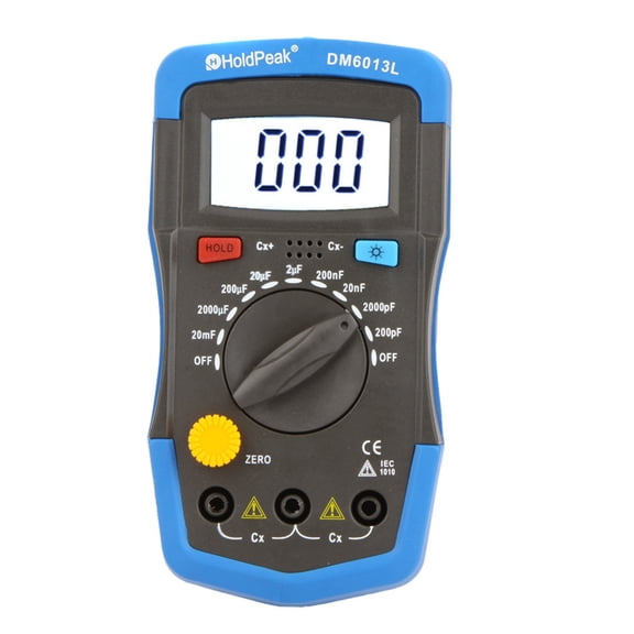 Aibecy DM6013L Digital Capacitance Meter Handheld LCD Backlight Capacitor