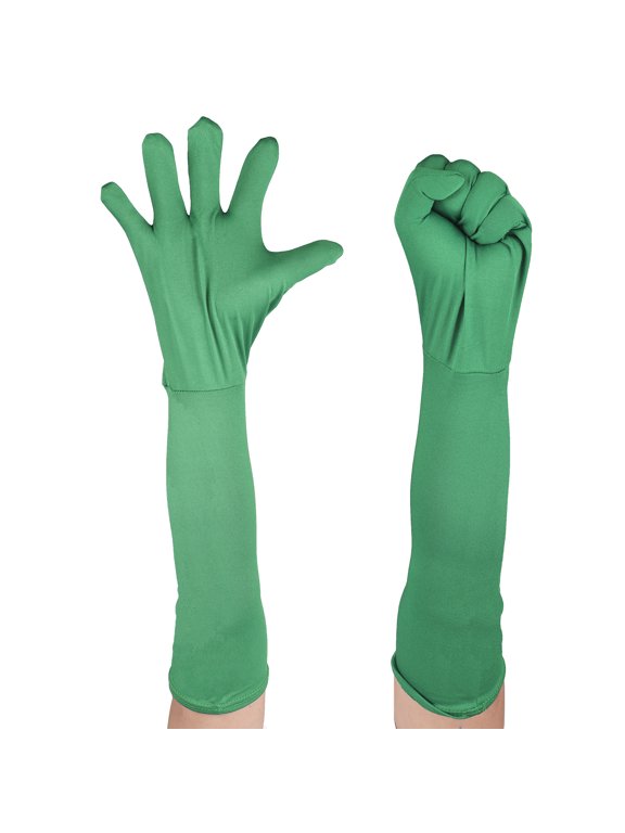 Green Chroma Gloves Chromakey Glove Invisible Effects Background Chroma Keying Green Gloves for Green Screen Photography Photo Video