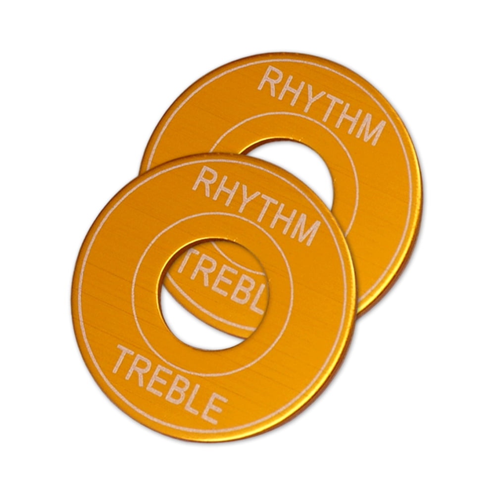 Aibecy Guitar Toggle Switch Ring 2Pcs in Aluminum Alloy 3 Way Washer