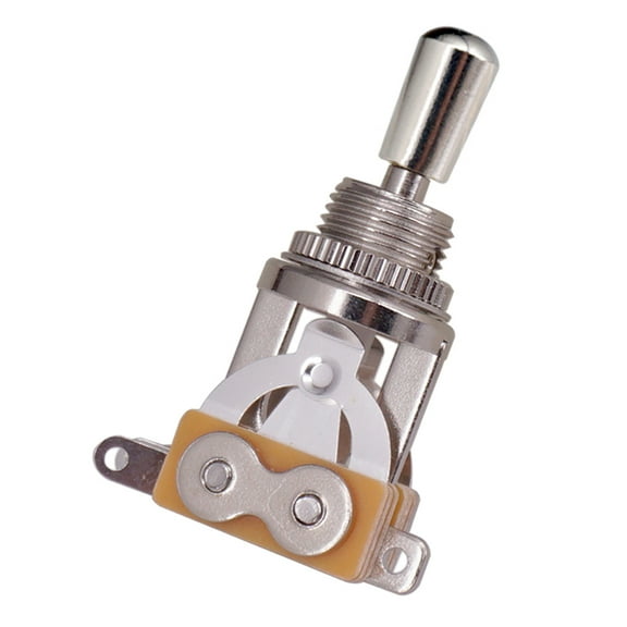 Aibecy Guitar Toggle Switch Short Straight 3 Way Pickup Selector Brass Hat for Gibson Les Paul LP SG Electric Guitars Compatible
