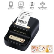 Aibecy Label Printer Portable Wireless BT Thermal Label Maker Sticker Printer with  Recognition Great for Supermarket Clothing Jewelry Retail Store Home Labeling Barcodes Price Name Printing
