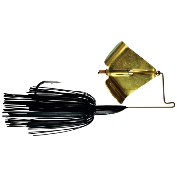 Picasso Rusty Squeaker Buzz Bait Black/Gold Blade 3/8