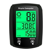 Aibecy Wired Bike Computer Waterproof Speedometer Odometer with Backlight and 19 Functions