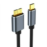 Aibileec USB-C to USB Micro B Cable, Black, 10Gbps